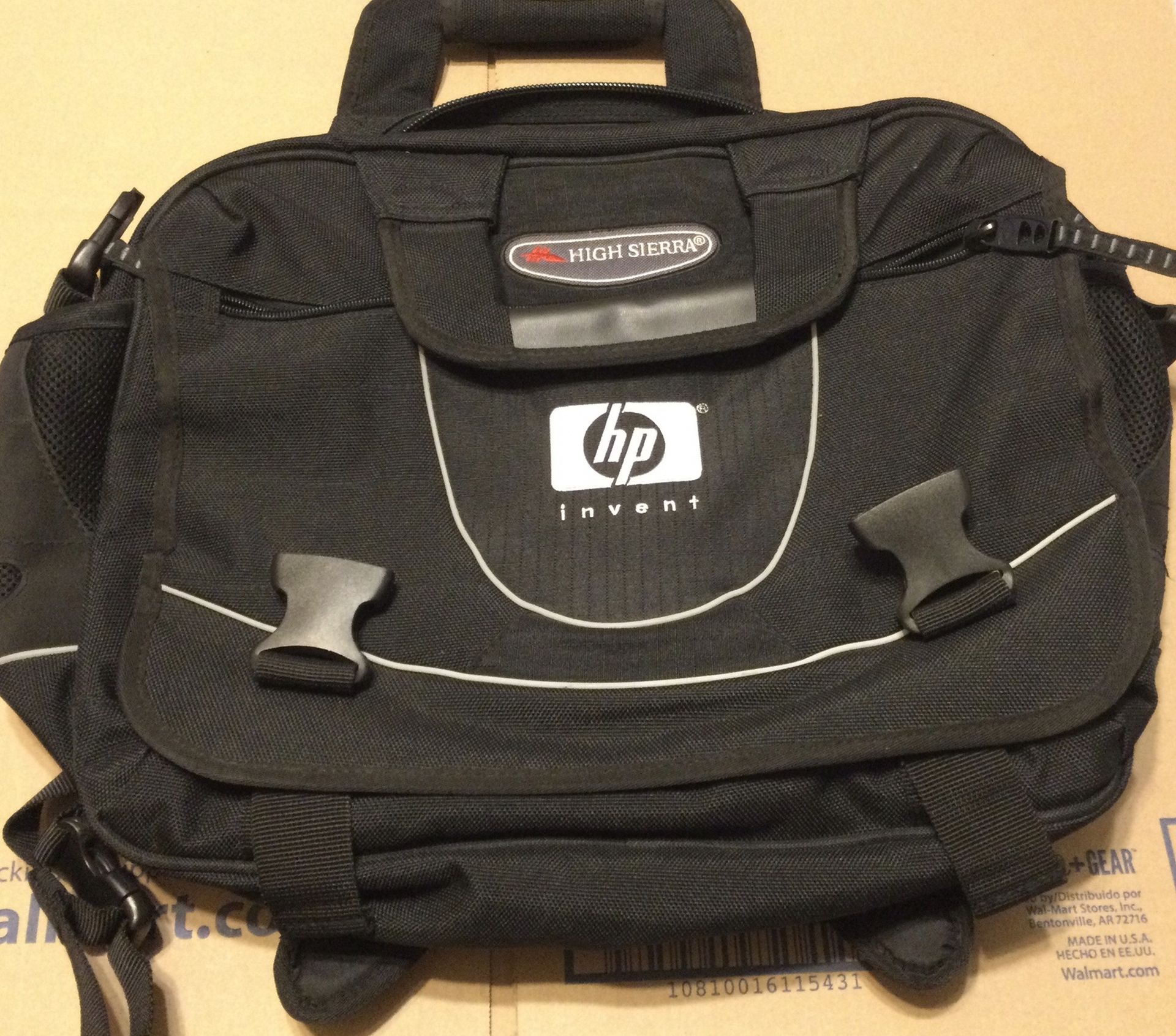 New! HP Invent-High Sierra Laptop/Backpack $40