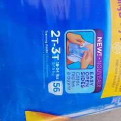 56 Pull Ups Size 2 To 3 Boy