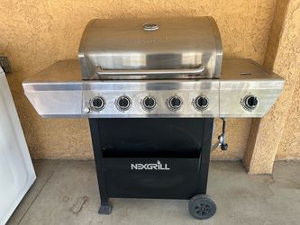 Propane Grill with Side Burner