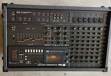 TOA Powered Mixer MCX-106 Excellent Working Condition