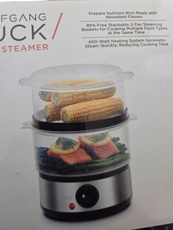 2 tier steamer Wolfgang puck