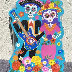 Dia De Los Muertos Tabletop Decor Light Up