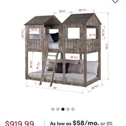 Bunk Bed Tree House