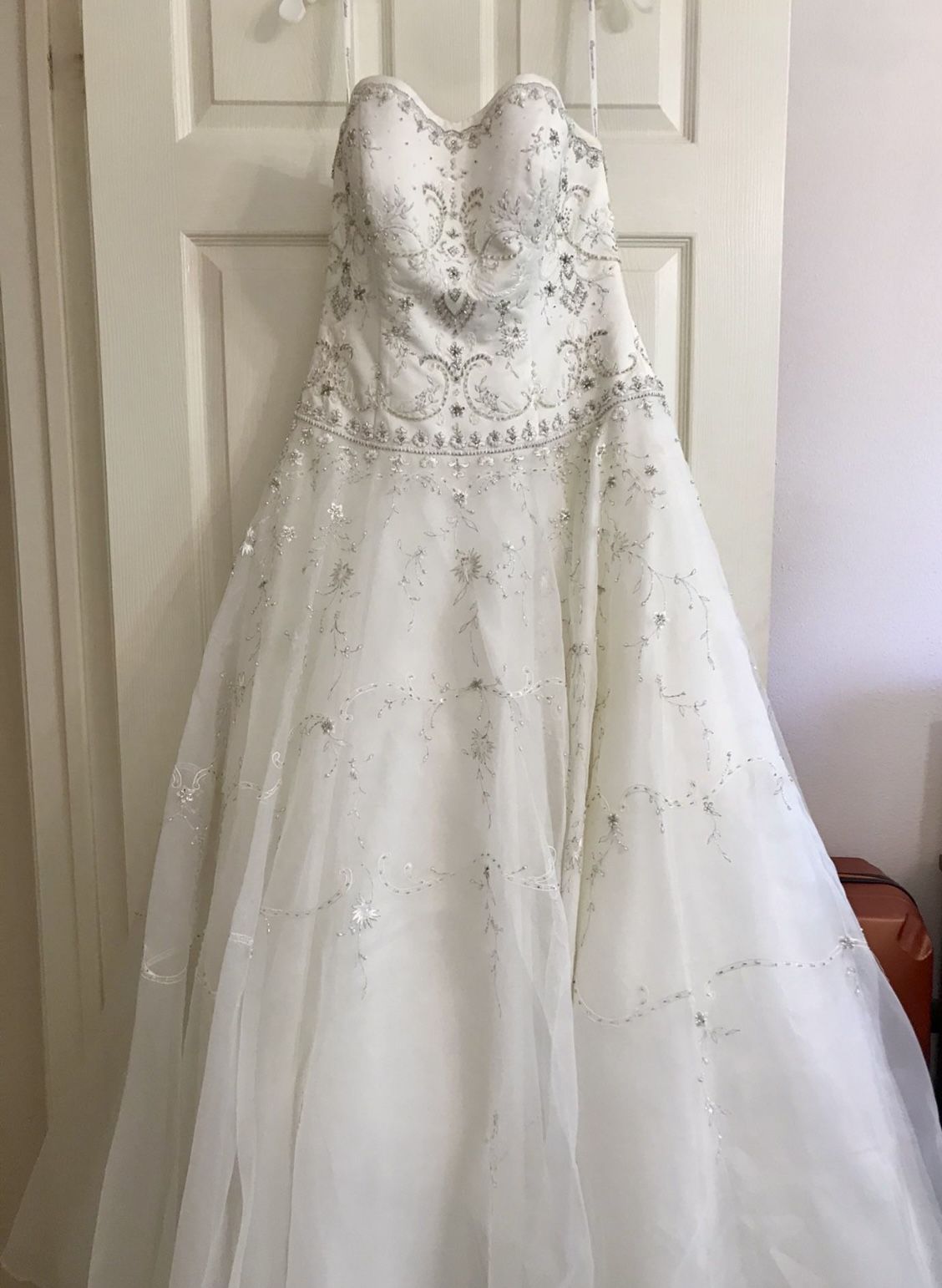 David’s bridal wedding dress size 12