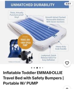 Inflatable Toddler with portable Pump