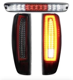 LED Tail Lights for Chevy Colorado/ GMC Canyon (2004- 2012) - Smoke Lens (Set of 2)