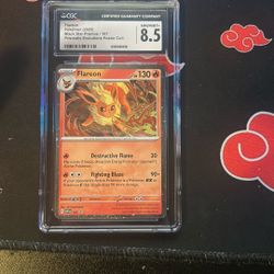 Flareon Pokémon (2025) Black Star Promos - 167 Prismatic Evolutions Poster Coll.