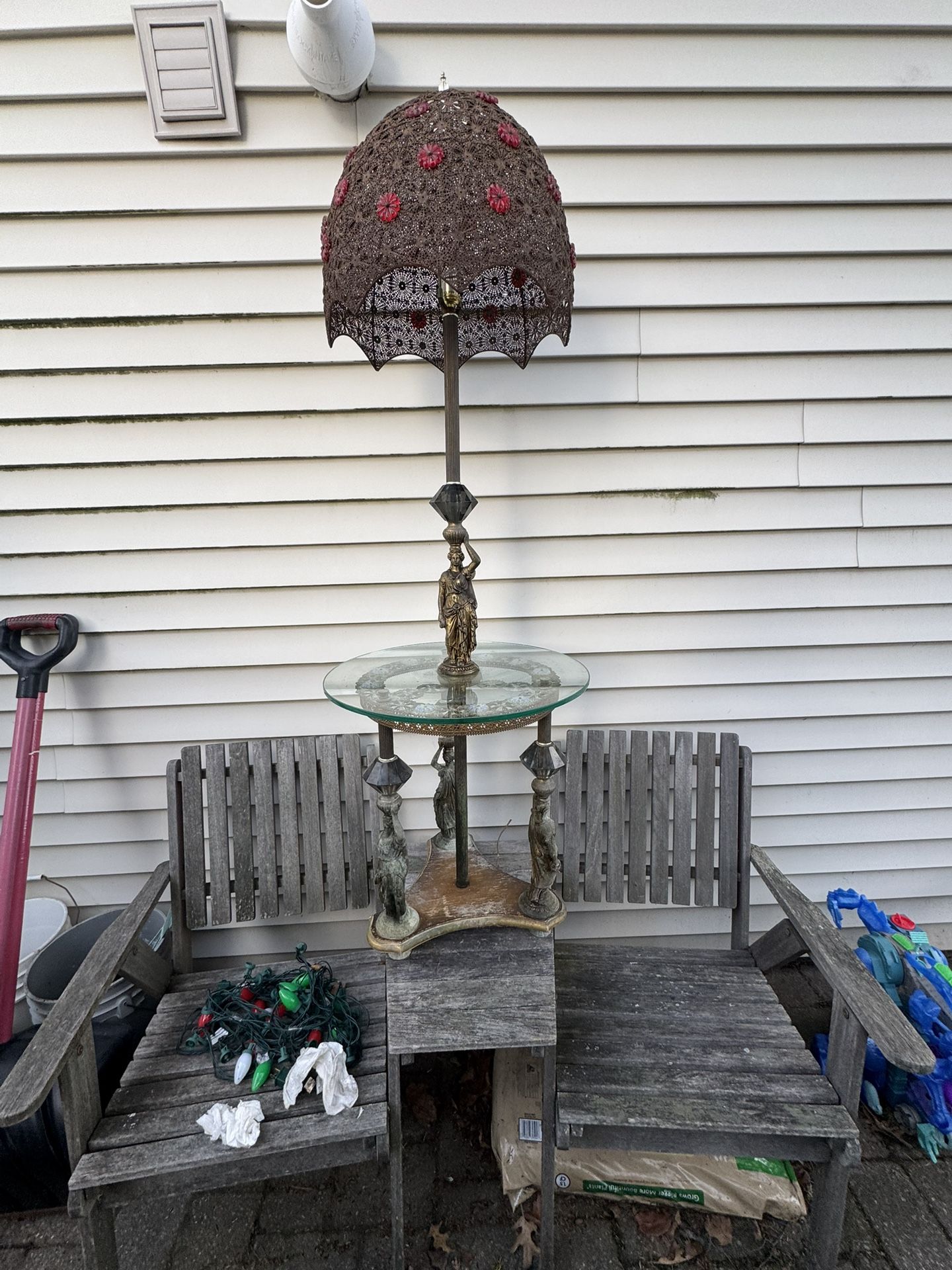 Non Working Antique Lamp