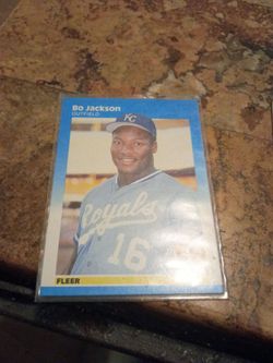 Bo Jackson rookie