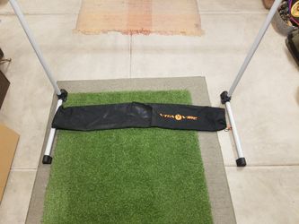 Vita Vibe Portable Fitness Ballet Barre 5' Single Wooden Bar