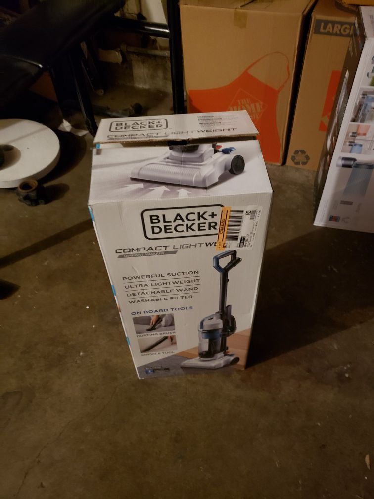Black+Decker vacuum