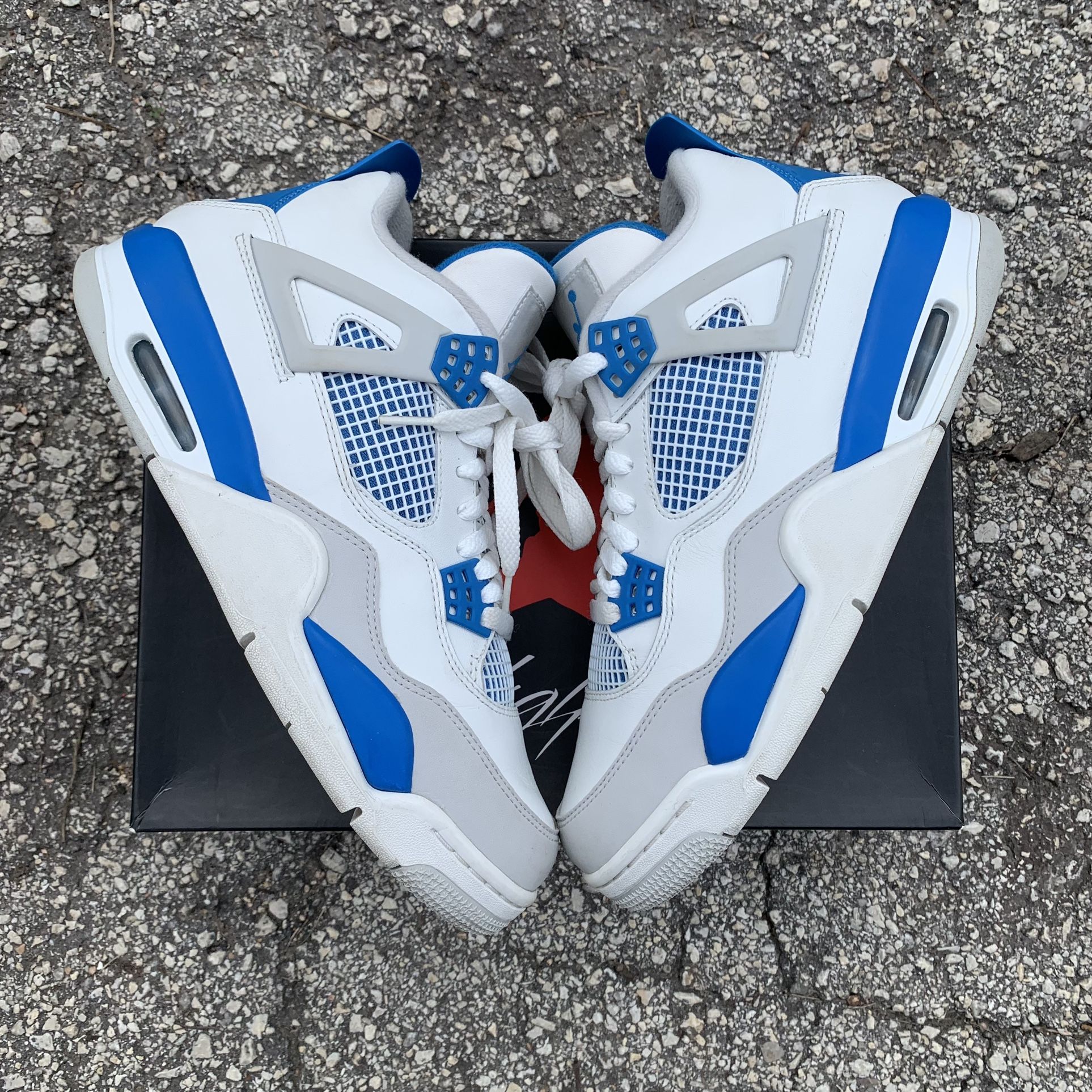jordan 4 military blue