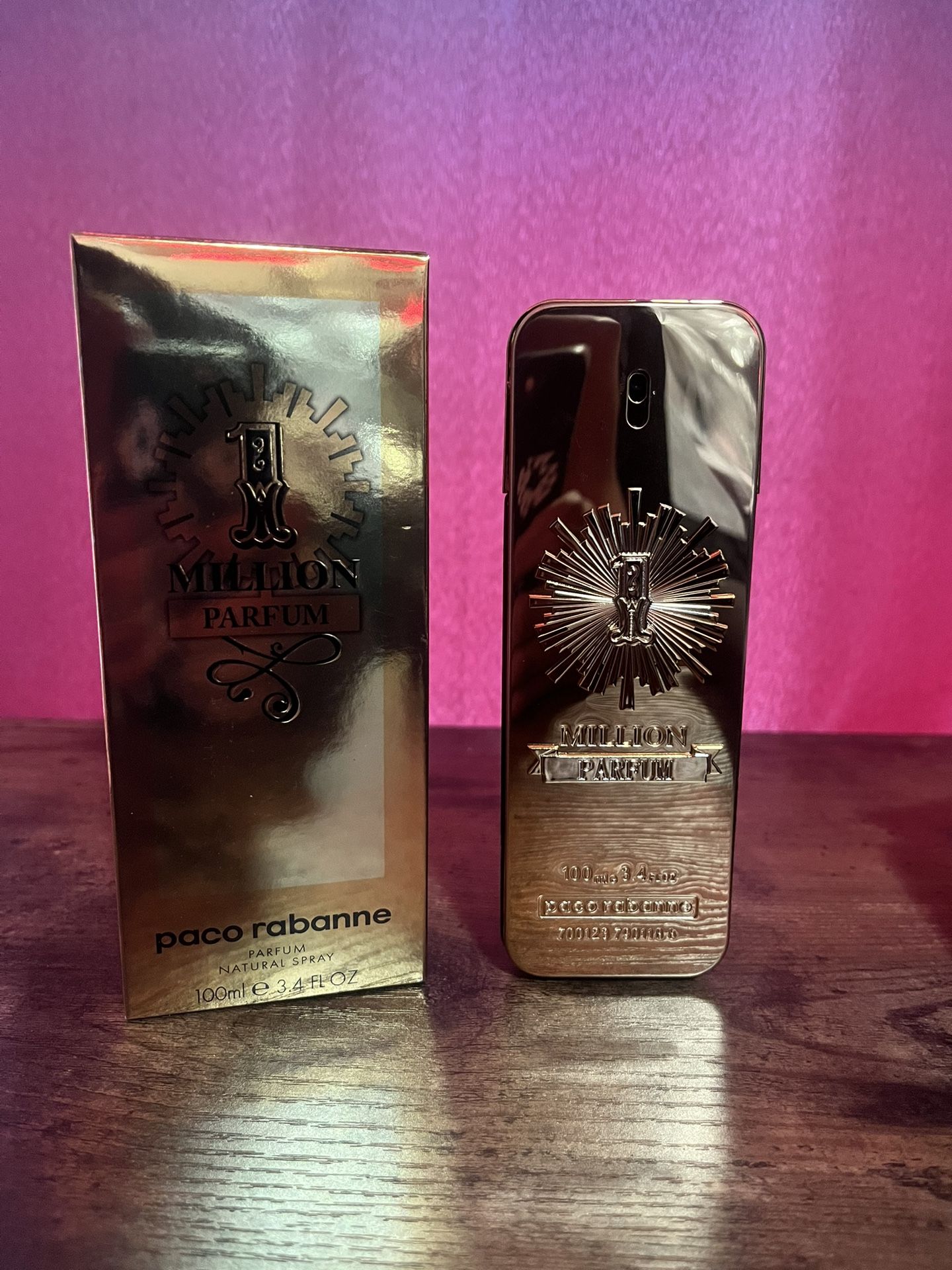 Paco Rabanne 1 Million Parfum Men’s Spray (3.4oz-100ml) New