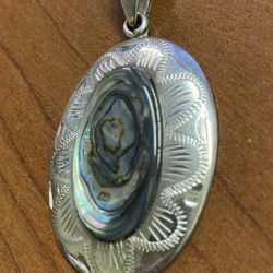 Sterling Abane Pendant 