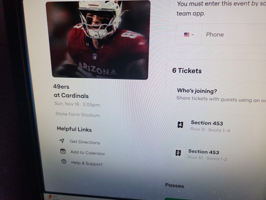 Arizona Cardinals Vs S.f. 49ers