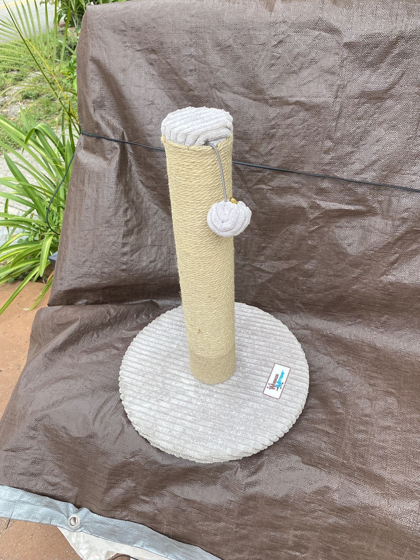 Cat Scratching Post By Whiskers And Mittens