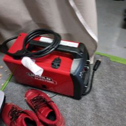 Lincoln Welder And Helmt