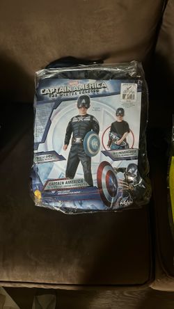 Captain America Muscle Child's Costume Winter Soldier - 