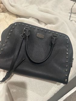 Michael Kors purse & wallet Black Studded Saffiano Leather Handbag