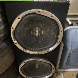 2-12” Pioneer Subs In A Box