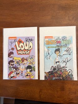Nickelodeon Comic Books Signed (Hesperia Ca)