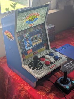 Evercade Alpha PRISTINE + 7 Cartridges + Sealed Games + 2 Joysticks 🎮🔥