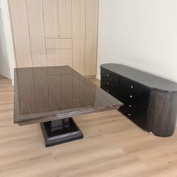 Dining Table and Consule