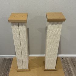 Heavy-Duty Sisal Cat Scratching Post – Stable Wood Base