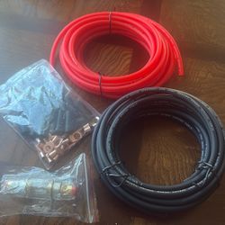 8 Gauge Wire 25ft Red Nd 25ft Black 