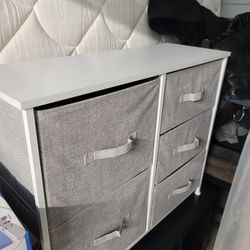 Brookside Sierra 5-Drawer Fabric Storage Chest