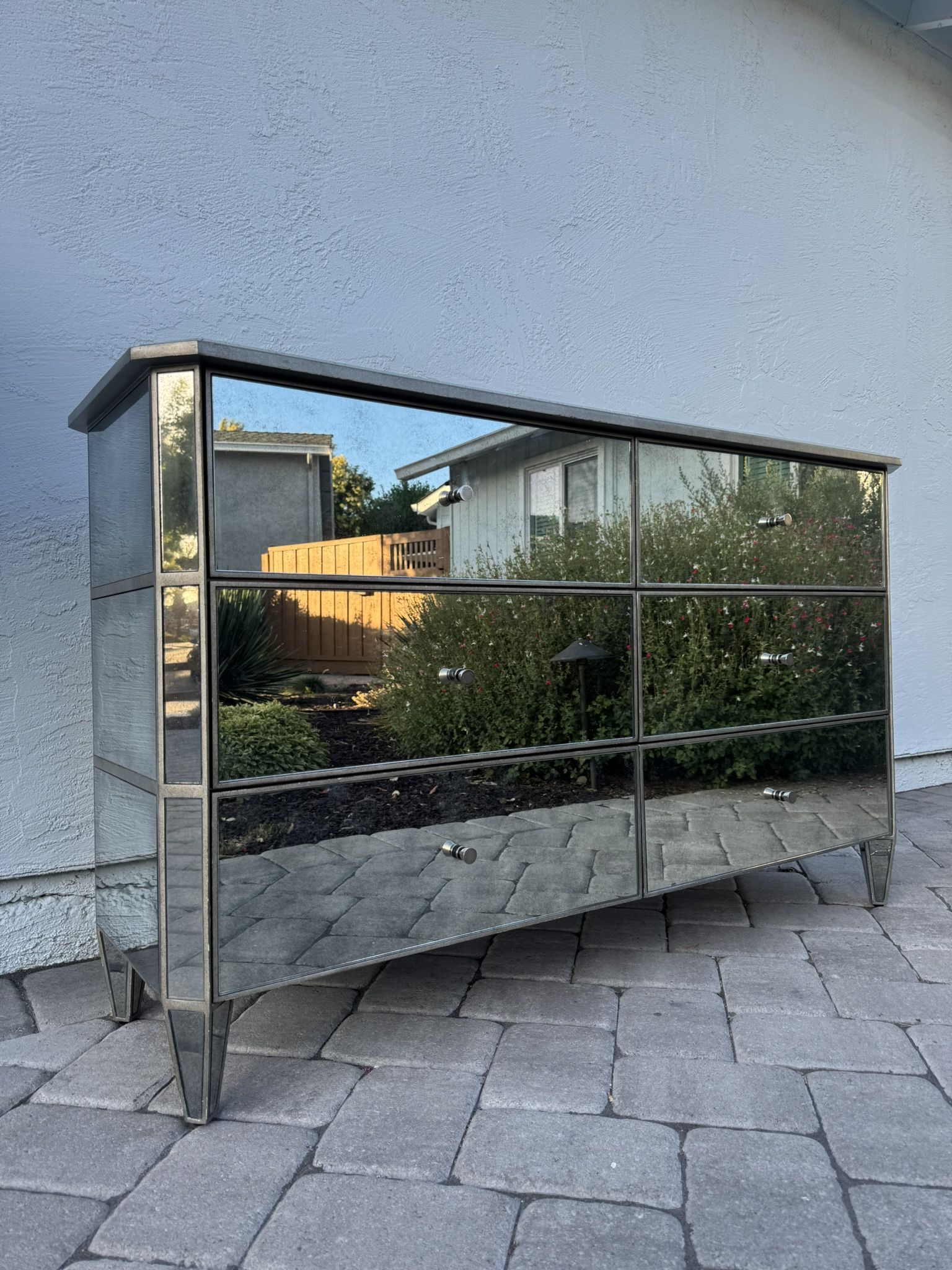 Restoration Hardware Ava Mirrored Dresser