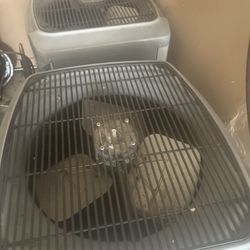 Two Central Air Conditioner Units