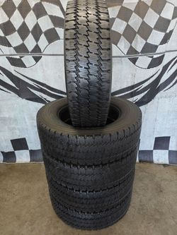 LT 245/70r19.5 Michelin XDS 2 Load "H" 3 Peak mountain snowflake 16 ply tires (5 available)
