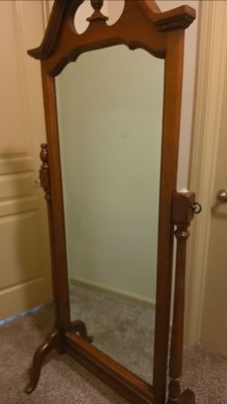 Vintage  swing floor mirror