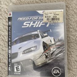Need For Speed Shift for PS3