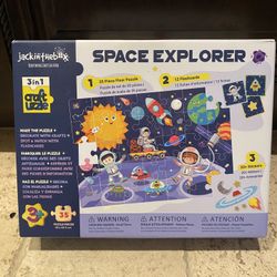 Space Explorer Floor Puzzle