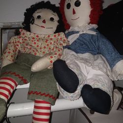 raggedy ann and andy dolls