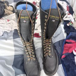 Carolina Linesmen Boots Size 11