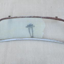 Original 1935 & 1936 Ford Car Windshield Frame Chrome Surround Handle