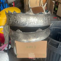 Platter Bowl Silver plated.