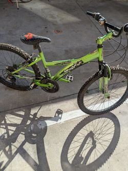 Green bike