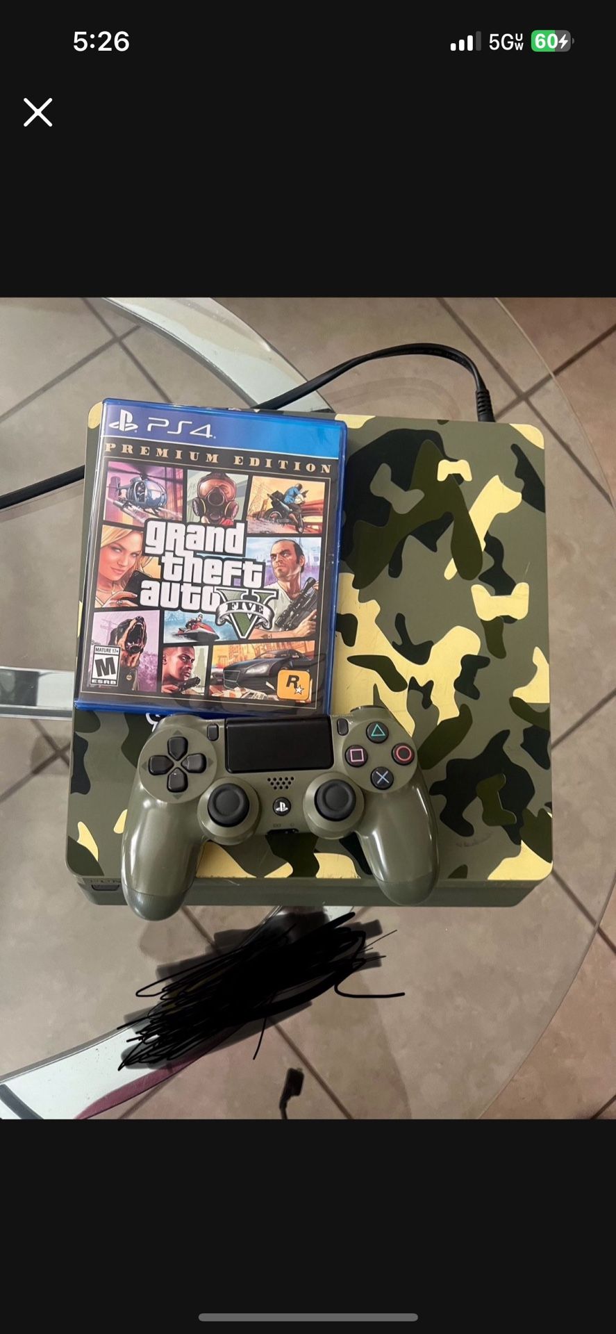 Ps4 Cammo Versión