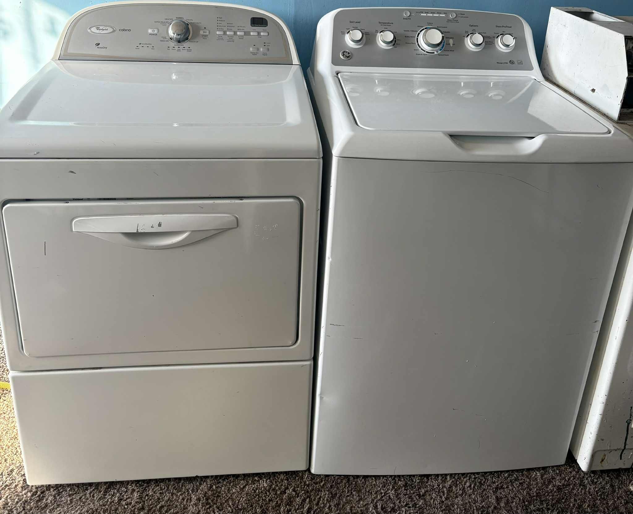 Heavy Duty Washer & Gas Dryer