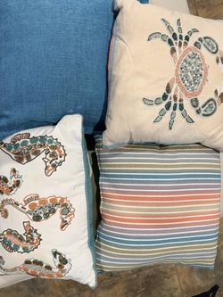 Decorative  Beaded   T Terry Pillows