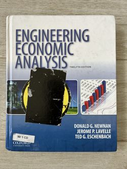 Engineering Economic Analysis - Newman