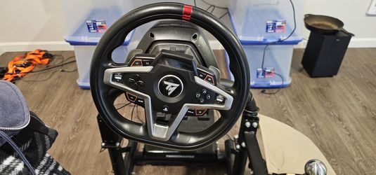 Racing Sim Setup With TV And Soundbar With Subwoofer!!!