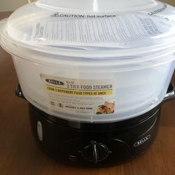 Food Steamer 3 Tier Electric 