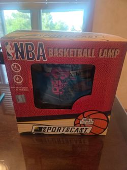 1990s era NBA Chicago Bulls Basketball Lamp