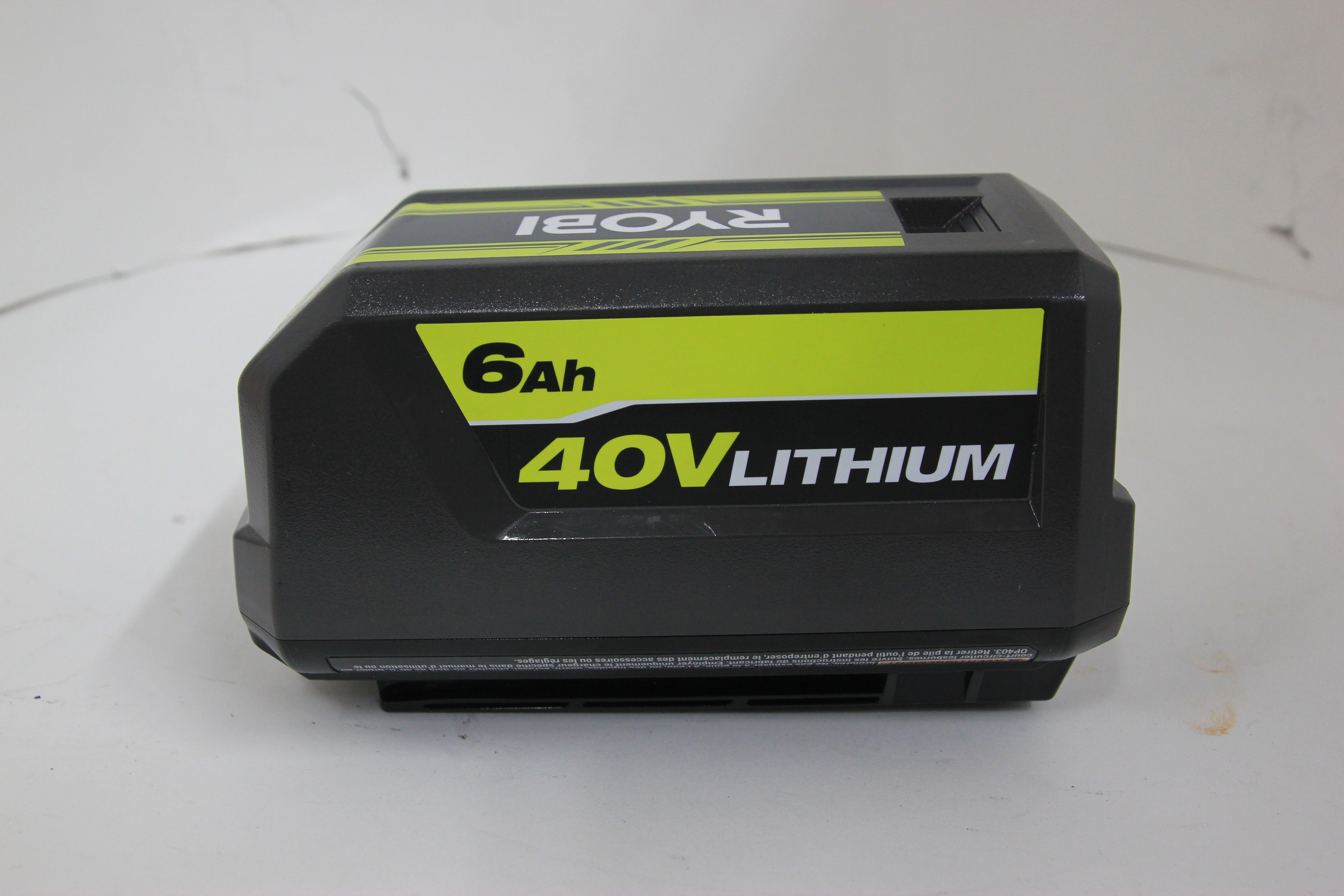RYOBI 40V Lithium-Ion 6Ah Battery