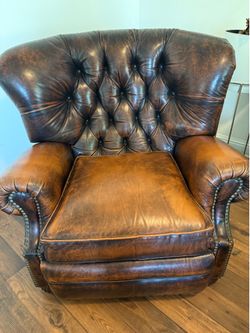 Ralph Lauren writers chair replica reclining